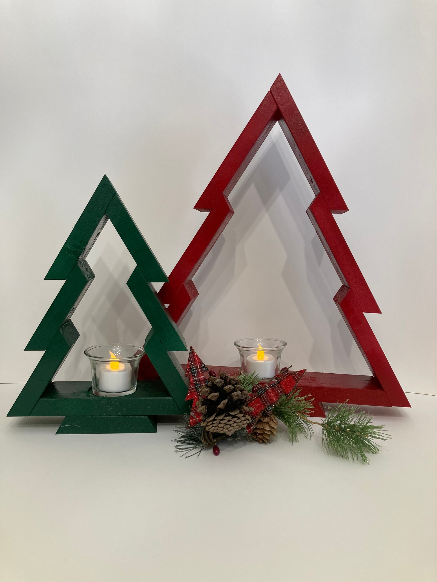 10.5 inch Wooden Christmas Tree