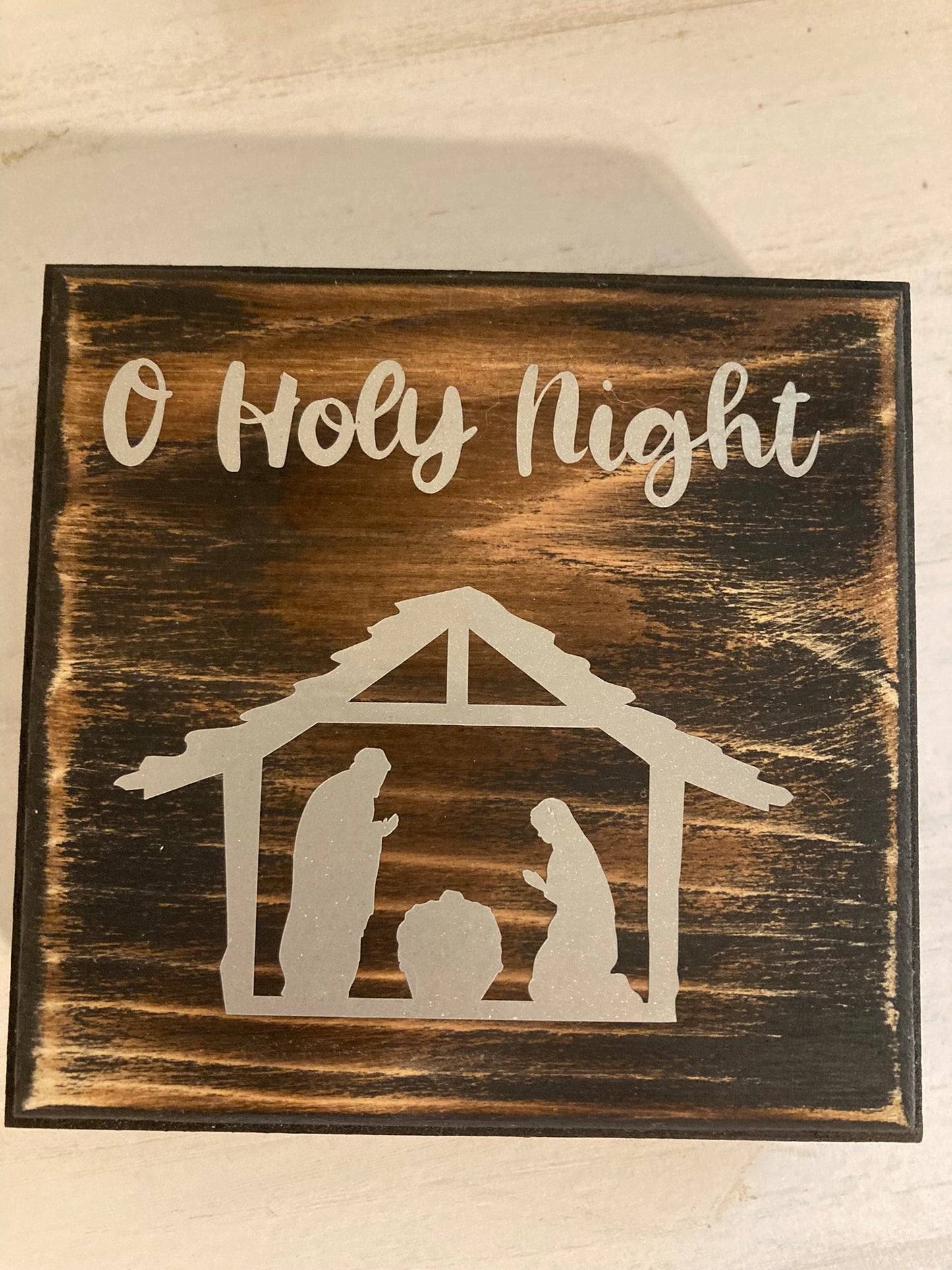 Custom Square Wood Sign