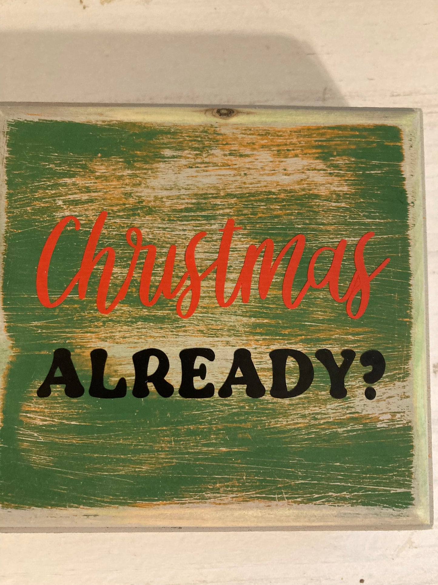 Custom Square Wood Sign