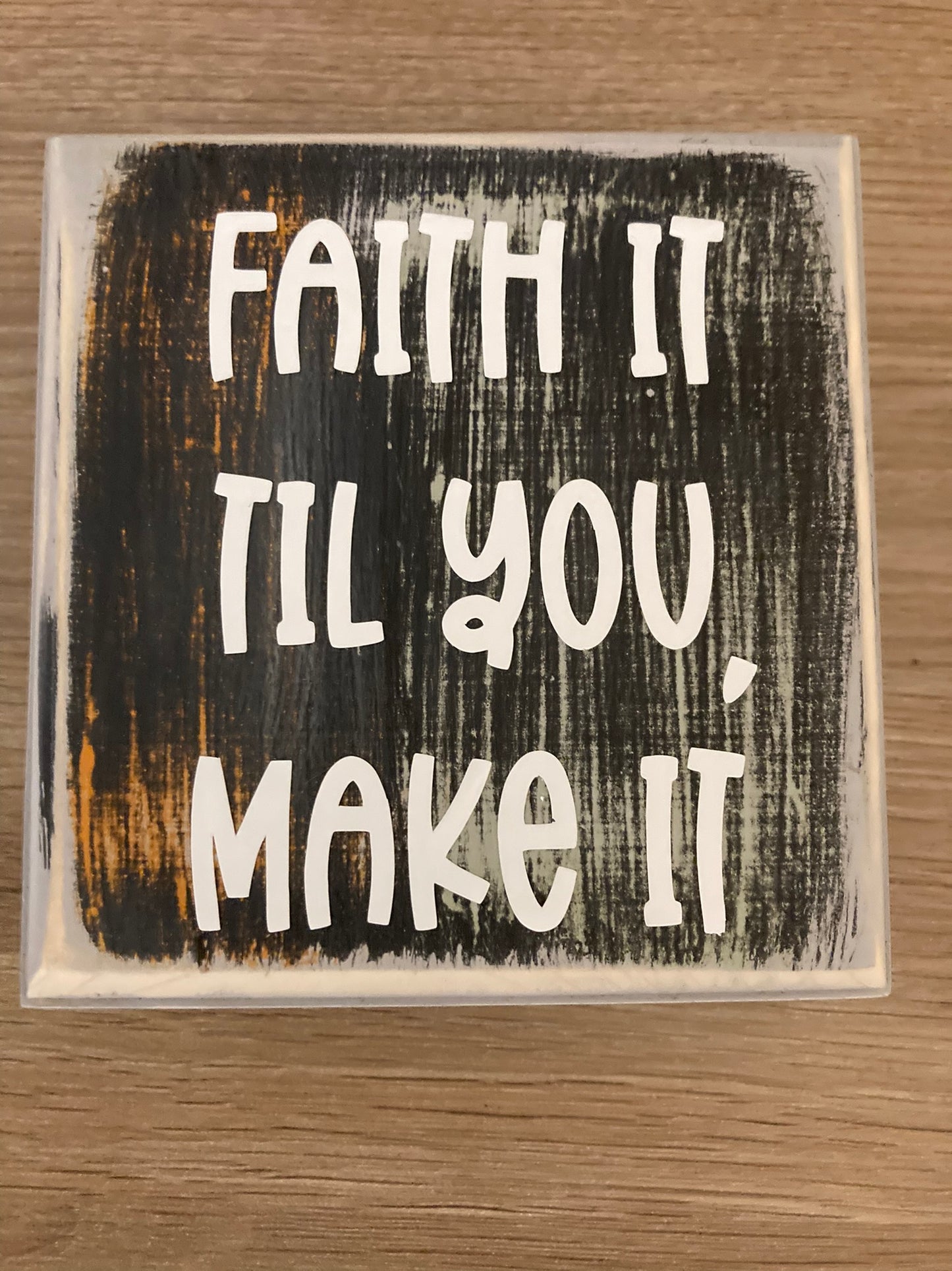 Custom Square Wood Sign